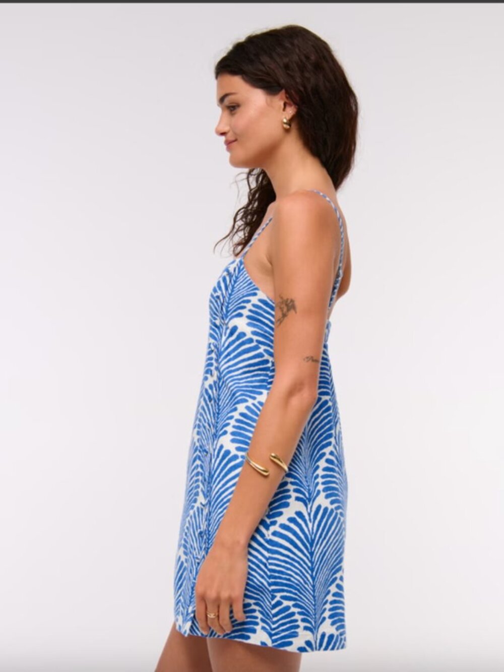 Abercrombie & Fitch Linen Skort Dress - Picture 2 of 3